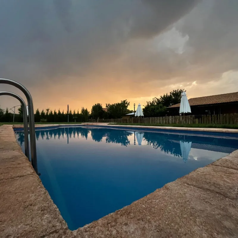 Piscina de agua salada de Villa Bagh