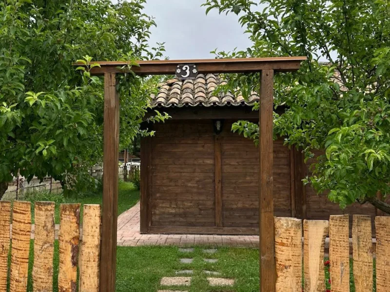 Bungalow con vistas al jardín de Villa Bagh