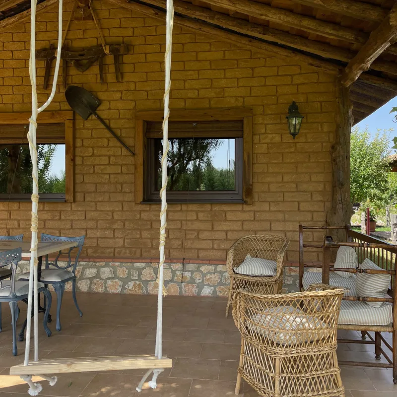 Bungalow con patio de Villa Bagh