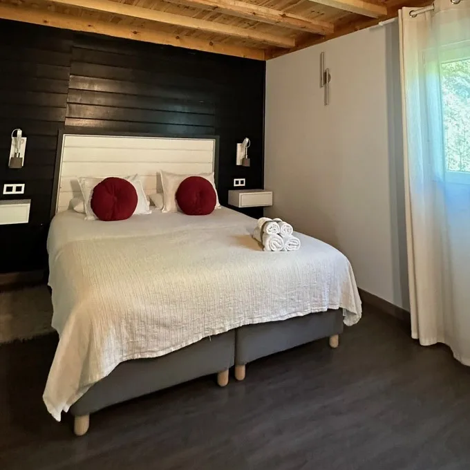 Bungalow deluxe con vistas al jardín de Villa Bagh