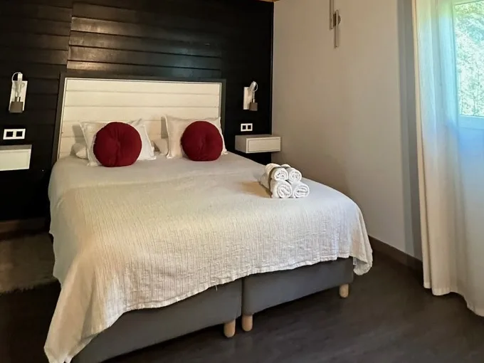 Bungalow deluxe con vistas al jardín de Villa Bagh