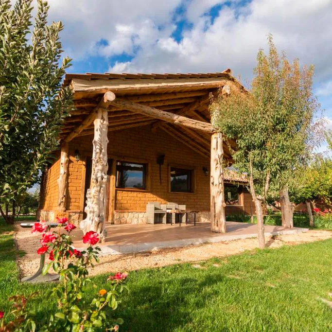 Bungalow con patio de Villa Bagh