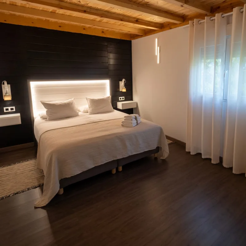 Bungalow deluxe con vistas al jardín de Villa Bagh