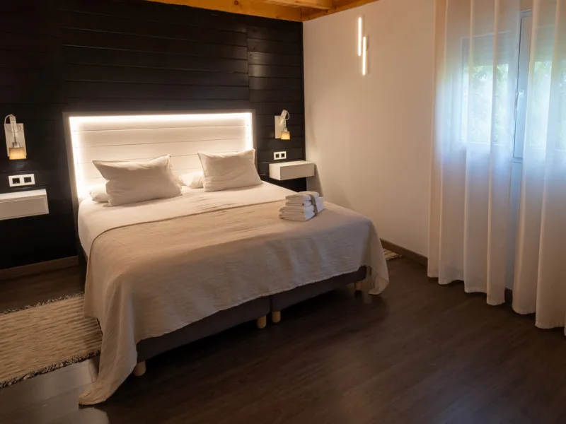 Bungalow deluxe con vistas al jardín de Villa Bagh