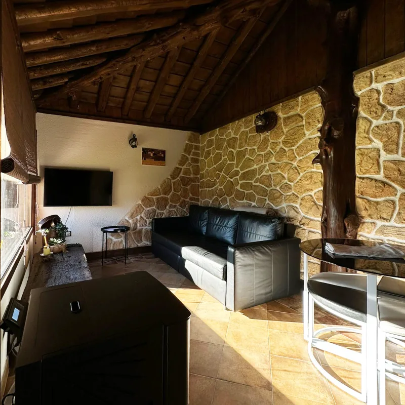 Bungalow con vistas al jardín de Villa Bagh