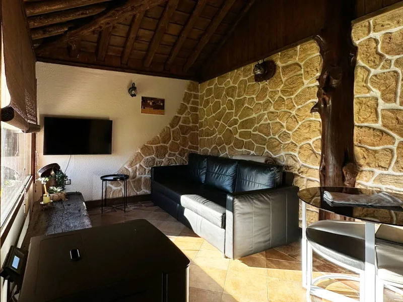 Bungalow con vistas al jardín de Villa Bagh