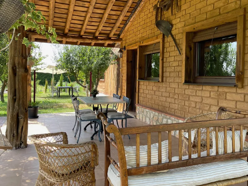 Bungalow con patio de Villa Bagh