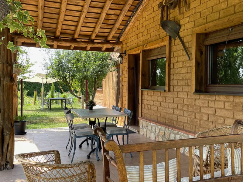 Bungalow con patio de Villa Bagh
